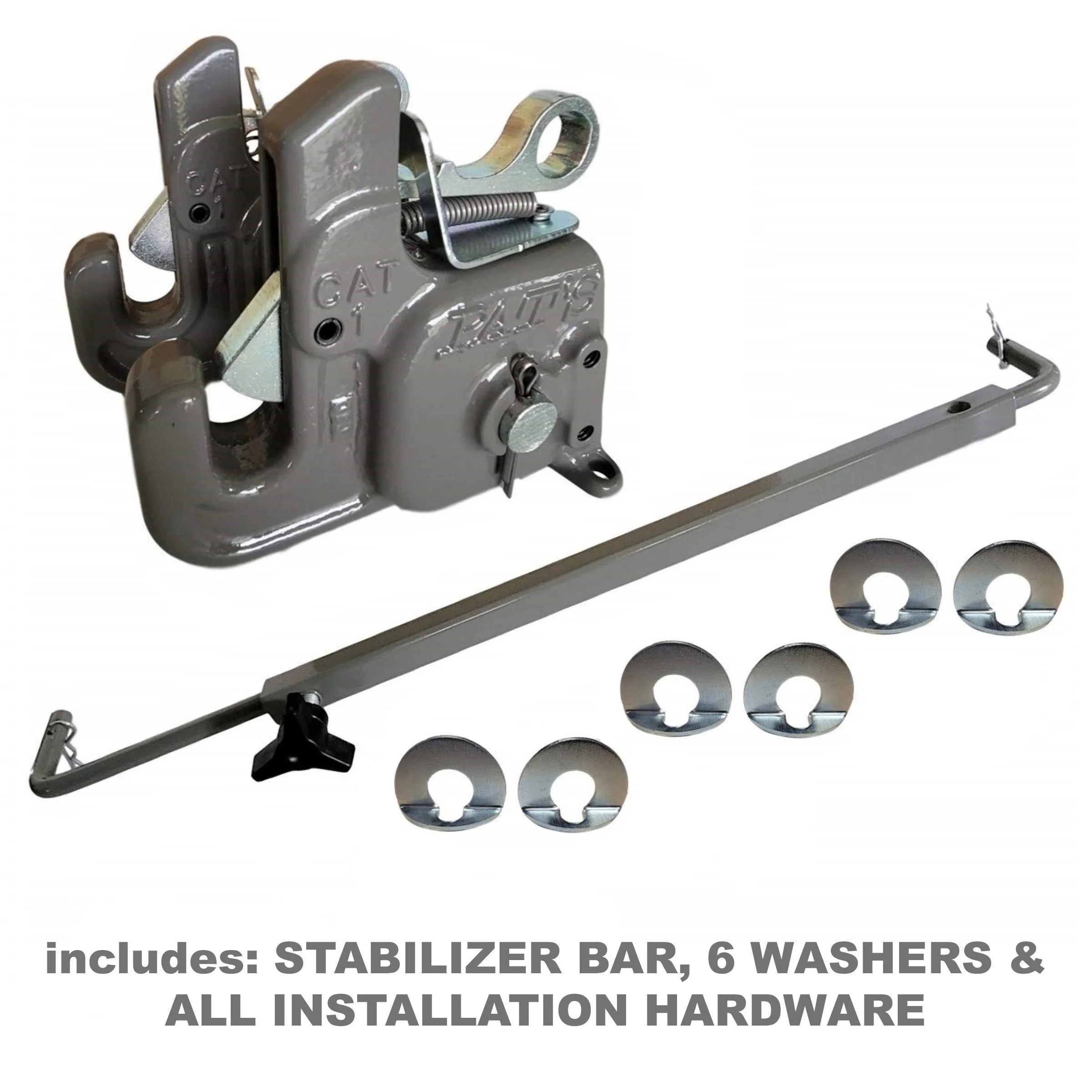 Pat's Quick Hitch Category 1 gray — PAT'S QUICK HITCH